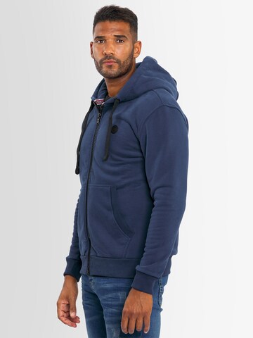 Veste de survêtement 'Lomborio' Alessandro Salvarini en bleu