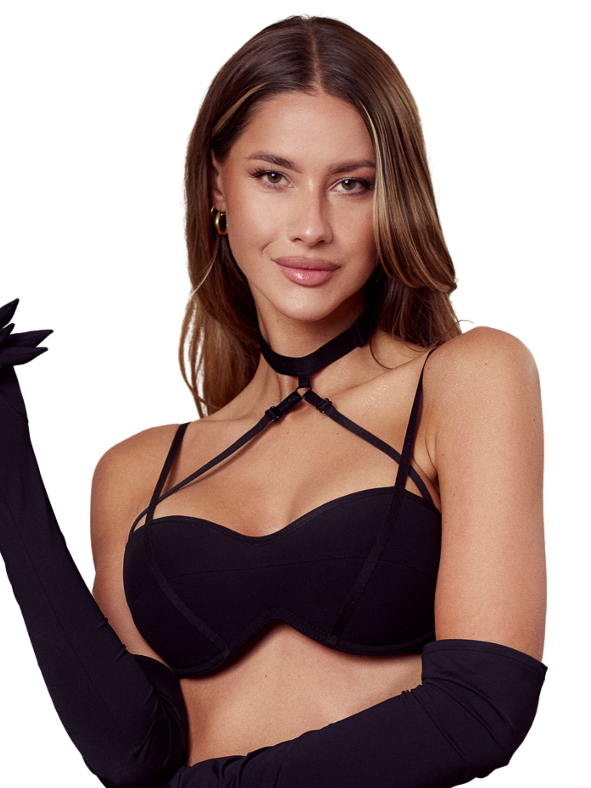 PROMEES Triangle Bra 'madeline' in Black
