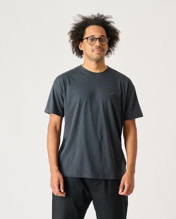 Cleptomanicx Shirt 'Ligull Oversize' in Grey: front