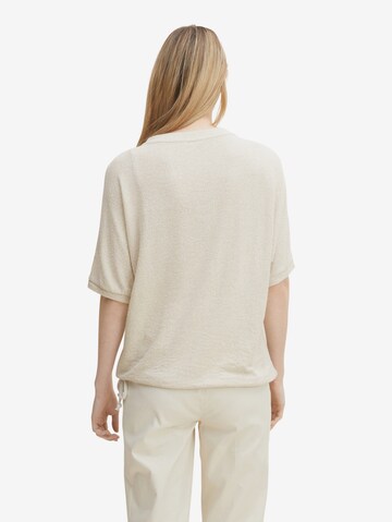 TOM TAILOR Pullover in Beige