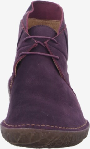 EL NATURALISTA Lace-Up Shoes in Purple