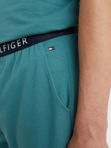 TOMMY HILFIGER Regular Pyjamabroek in Groen