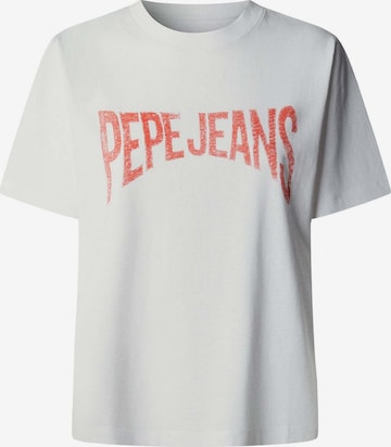 T-shirt 'Maca' Pepe Jeans en blanc : devant