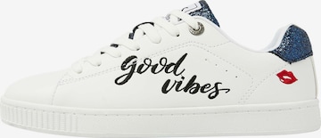 BRITISH KNIGHTS Matalavartiset tennarit 'Mist' värissä valkoinen: etupuoli