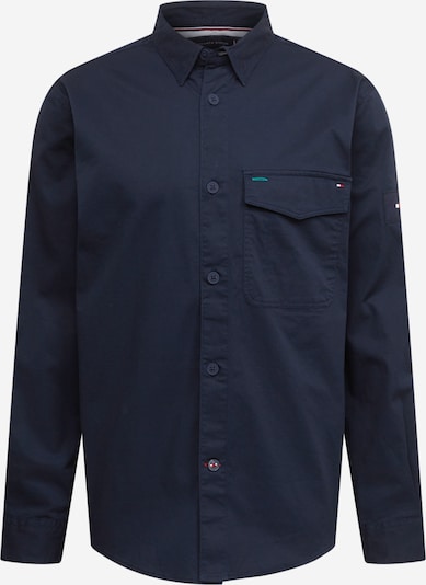 TOMMY HILFIGER Button Up Shirt in marine blue / Night blue / Green / Red / White, Item view