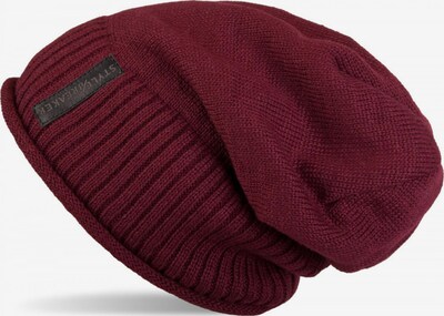 styleBREAKER Beanie 'Feinstrick Beanie mit Teddyfleece' in 56-61 in Bordeaux, Item view