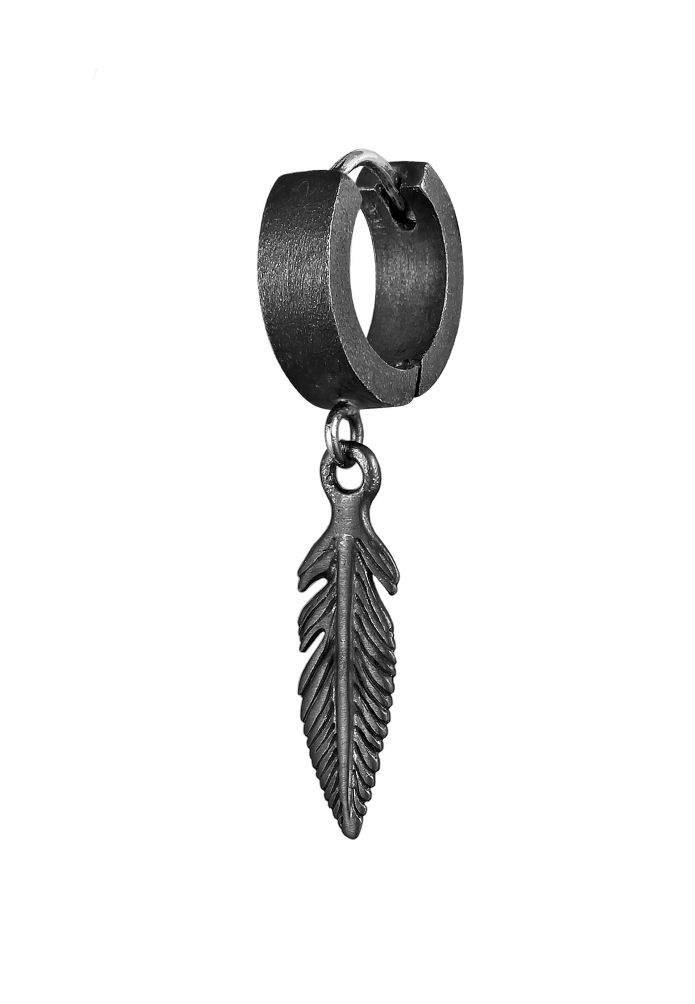 KUZZOI - Brinco em preto: frente