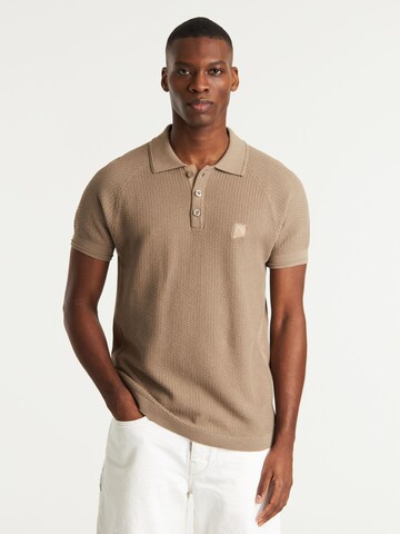 CHASIN' Shirt 'Guy' in Beige: front