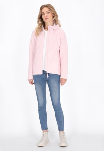 Veste en polaire Schmuddelwedda en rose