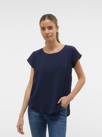 Camicia da donna 'SAKI' di VERO MODA in blu: frontale