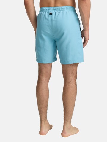 TOM TAILOR DENIM Board Shorts in Blue