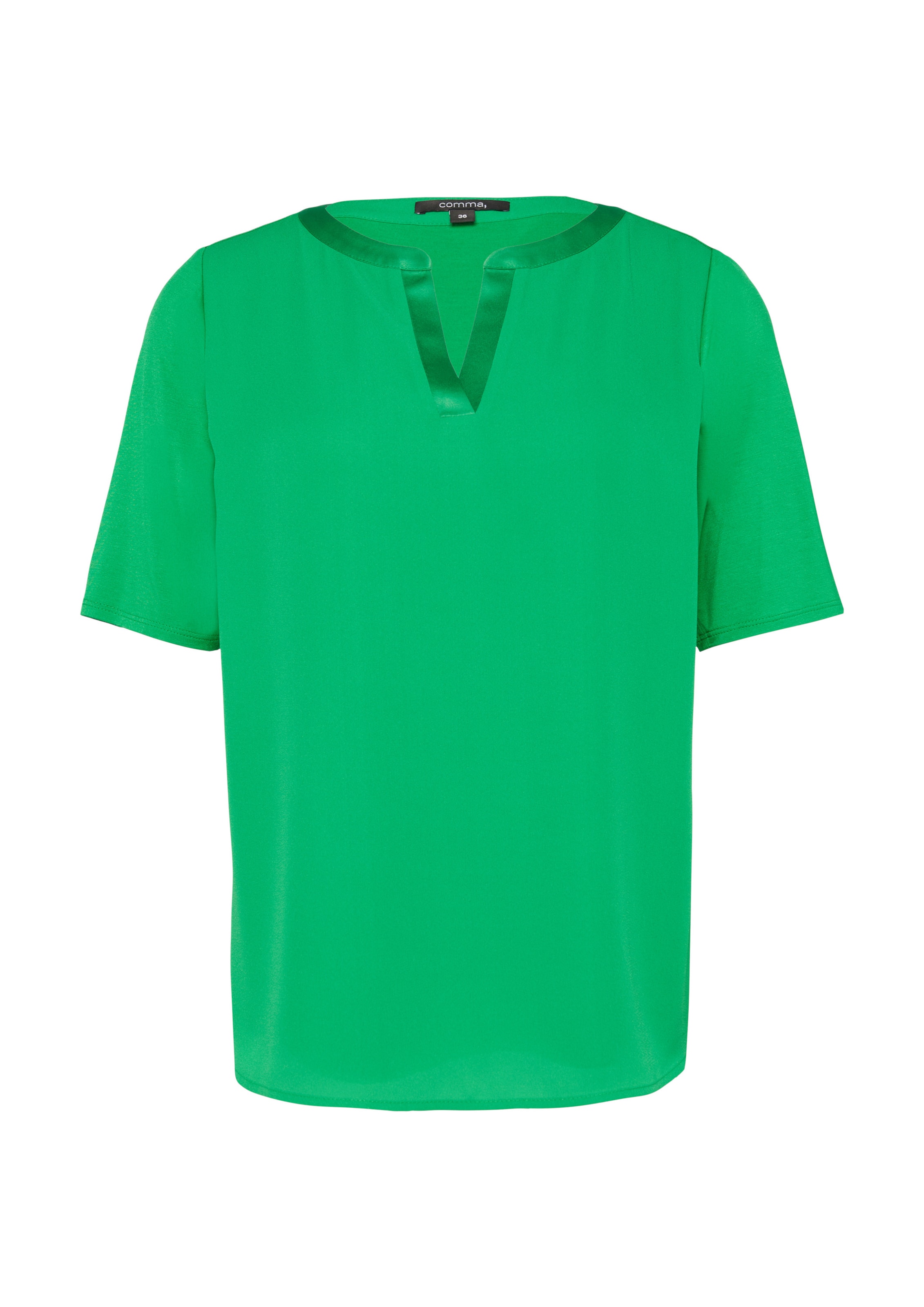 Maglietta di COMMA in verde: frontale