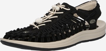 KEEN Sandal 'UNEEK' i svart: framsida