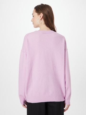 WEEKDAY Sweater 'Annie' in Purple