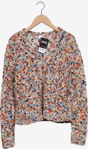 ALBA MODA Strickjacke M in Mischfarben: Vorderseite