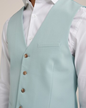 WE Fashion Slim fit Suit vest in Blue