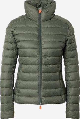 SAVE THE DUCK Between-season jacket 'CARLY' in Green: front