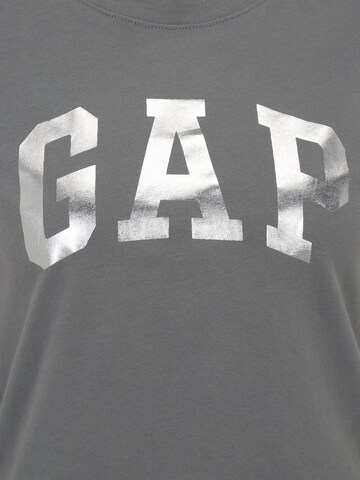 Gap Petite T-Shirt 'CLSC' in Grau