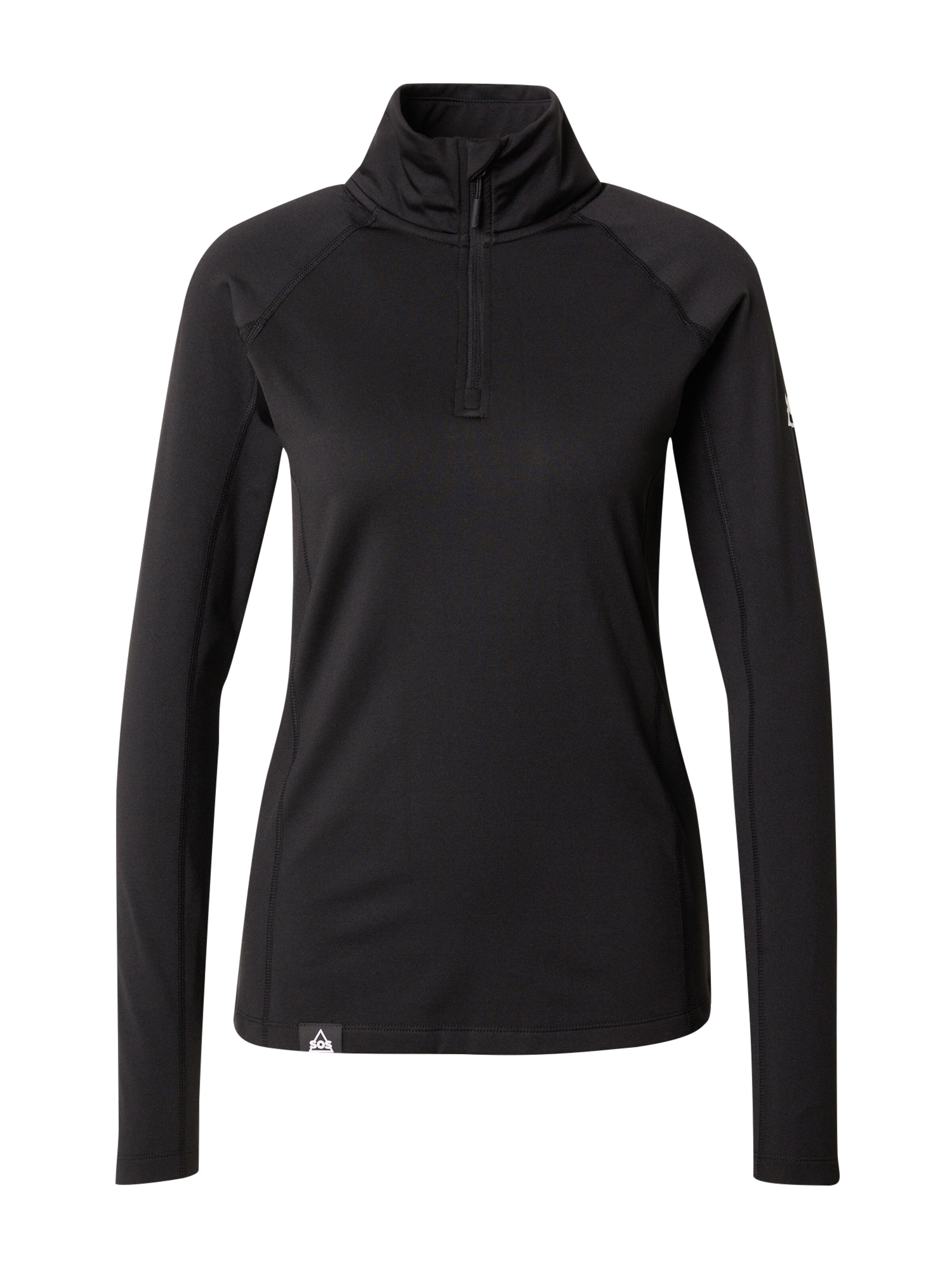 SOS Sporttrui 'Jasna' in Zwart: voorkant