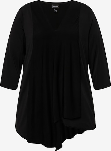 Ulla Popken Shirt in Black: front