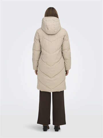 JDY Vinterkappa 'JDYUlrikka' i beige