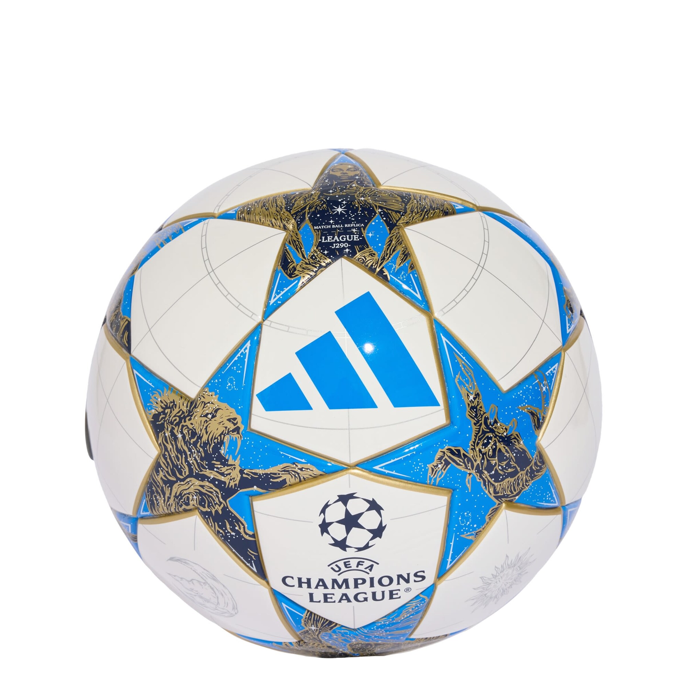ADIDAS PERFORMANCE - Pelota 'UCL 25/26 League Stage J290' en blanco: frente