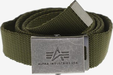 ALPHA INDUSTRIES Belt & Suspenders in One size in Green: front