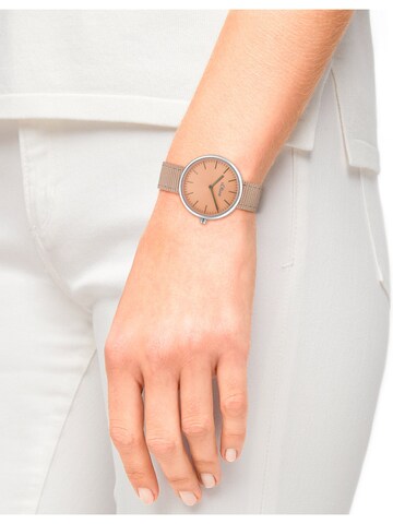 s.Oliver Analog Watch in Pink: front