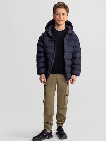 MINOTI - Chaqueta de entretiempo en negro: frente