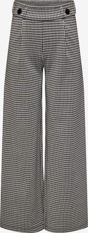 JDY Pleat-Front Pants in Grey: front