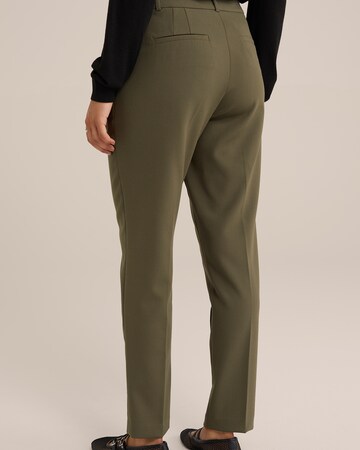 WE Fashion Regular Chinohose in Grün