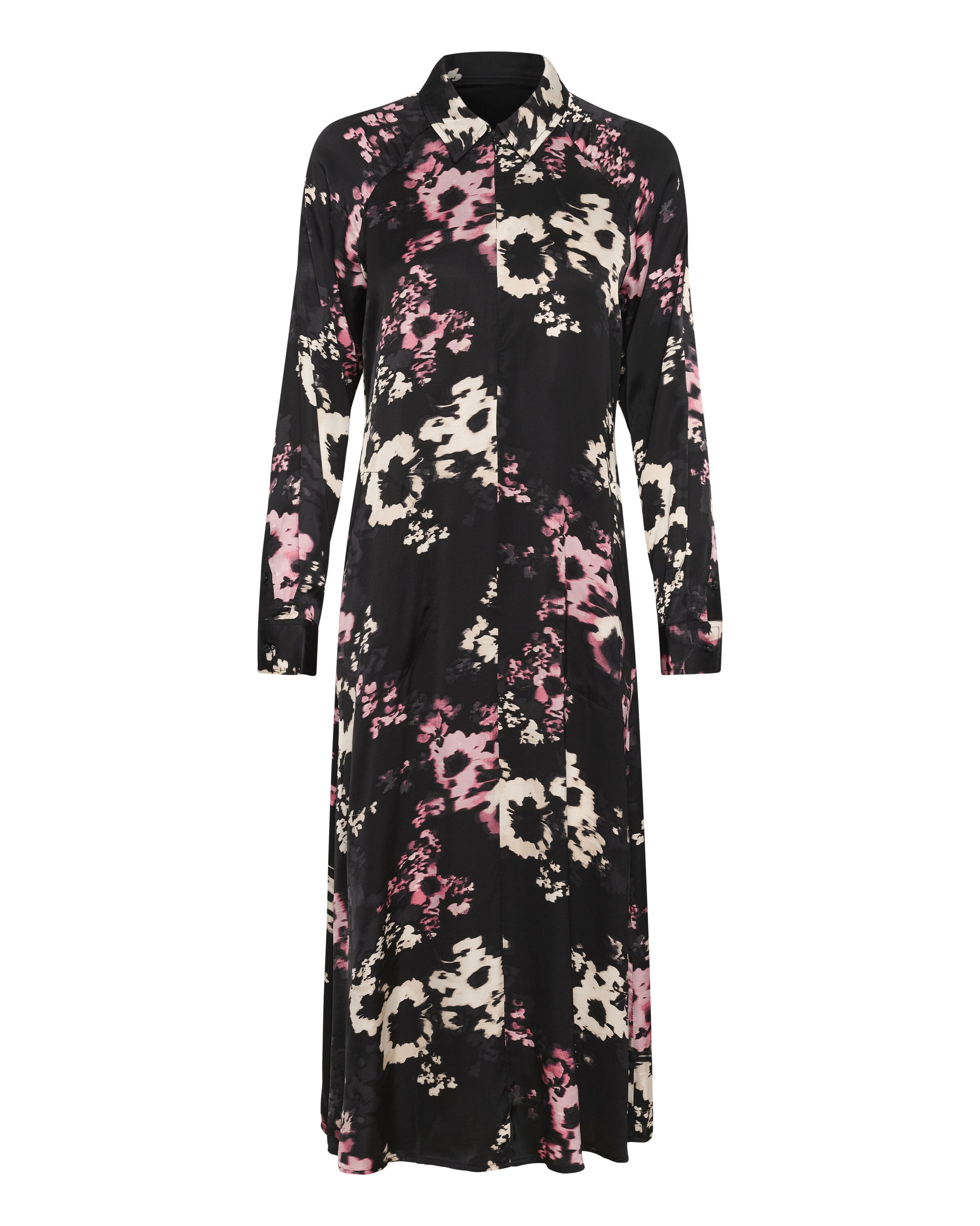 Part Two Jurk 'Lamiya' in Zwart: voorkant