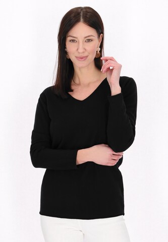 Usha Pullover in Schwarz: Vorderseite