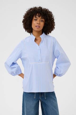 CULTURE Blouse 'CUjoey' in Blue: front
