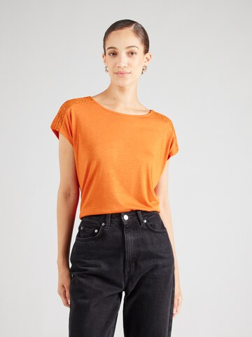 VILA Shirt 'VINOEL' in Orange: front