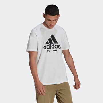 ADIDAS SPORTSWEAR Performance Shirt in White: front