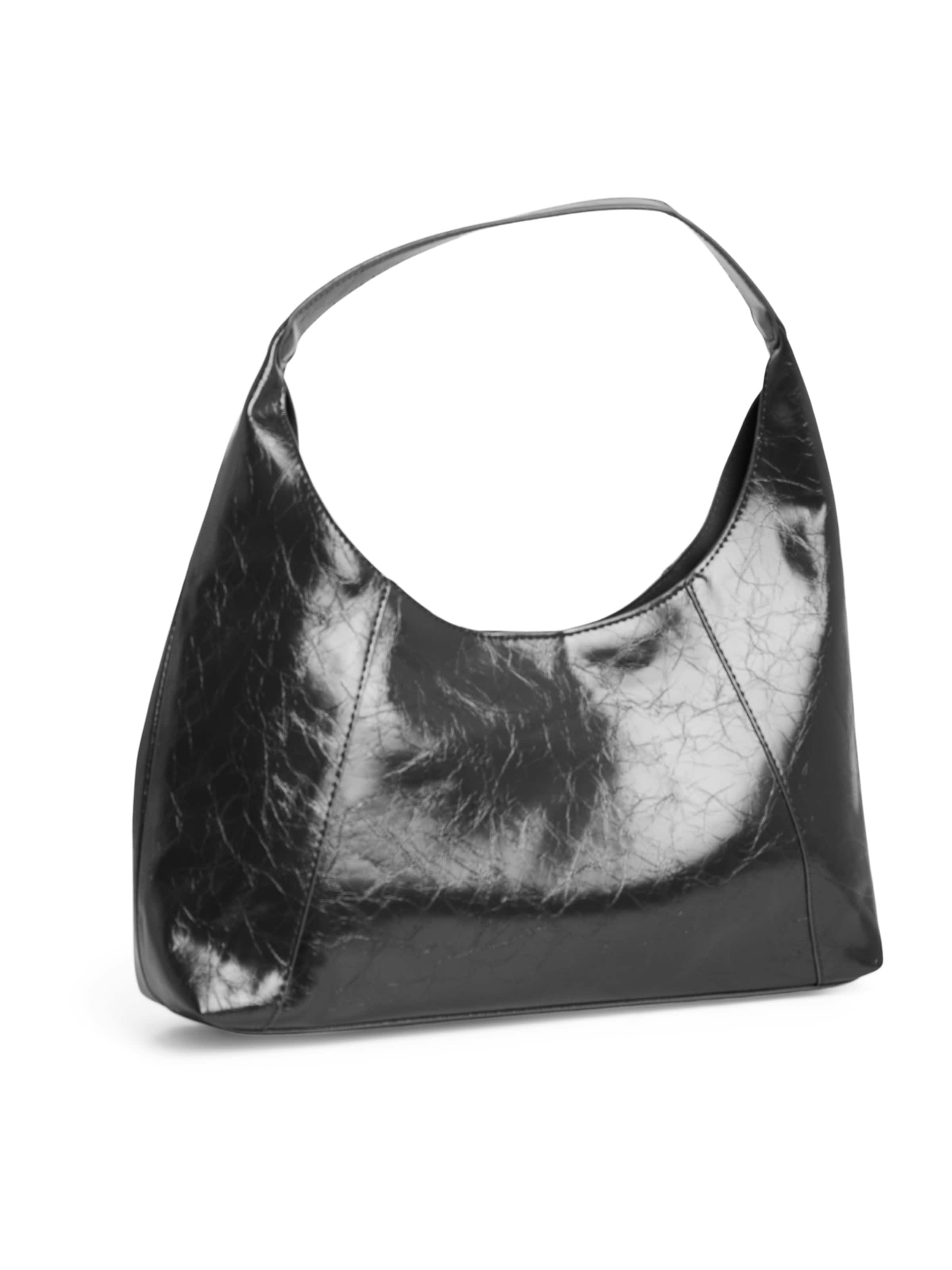 PIECES Τσάντα χειρός 'PCJOYE' σε μαύρο: μπροστά