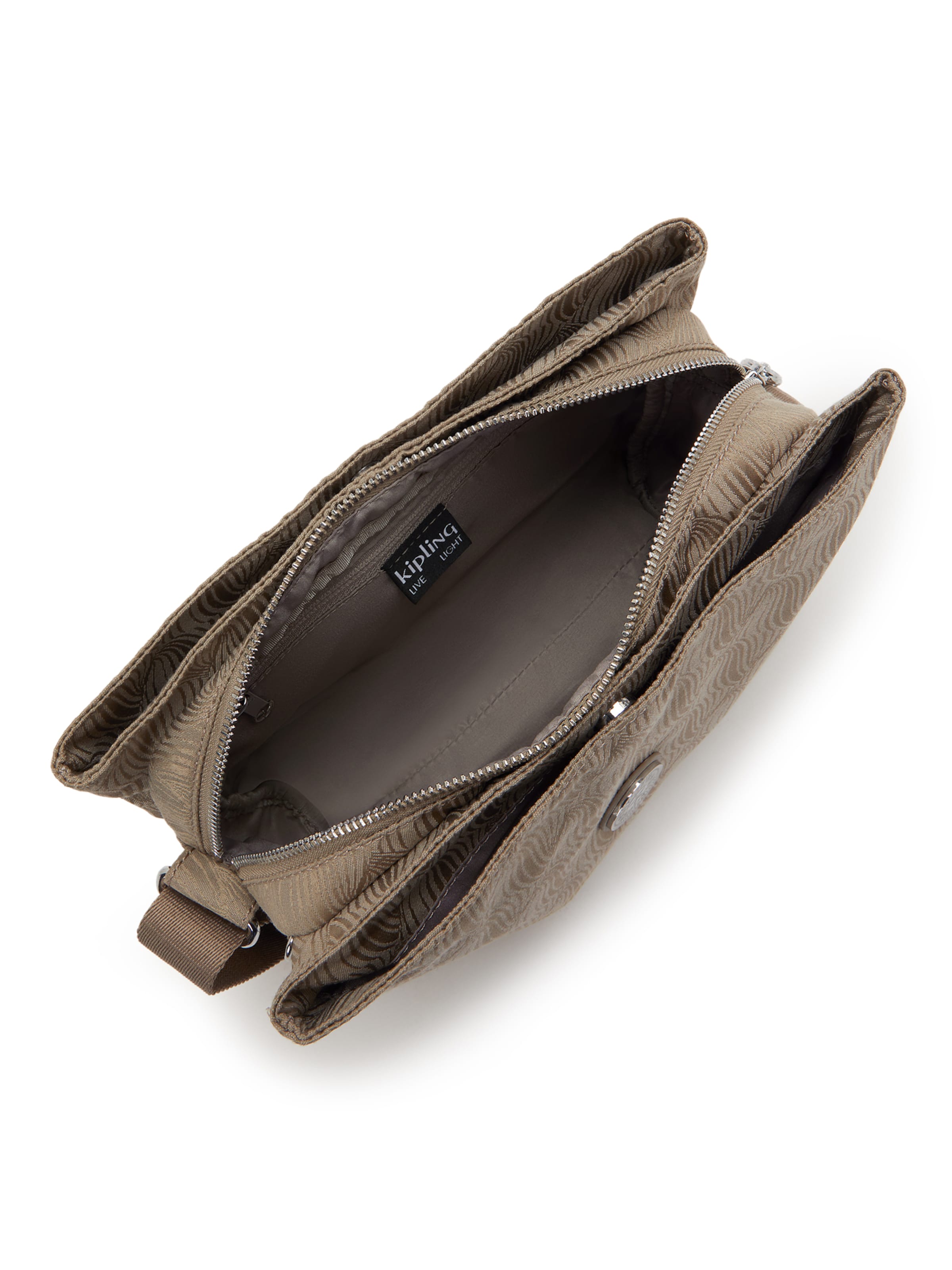 KIPLING - Bolso de hombro 'Fabya' en beige