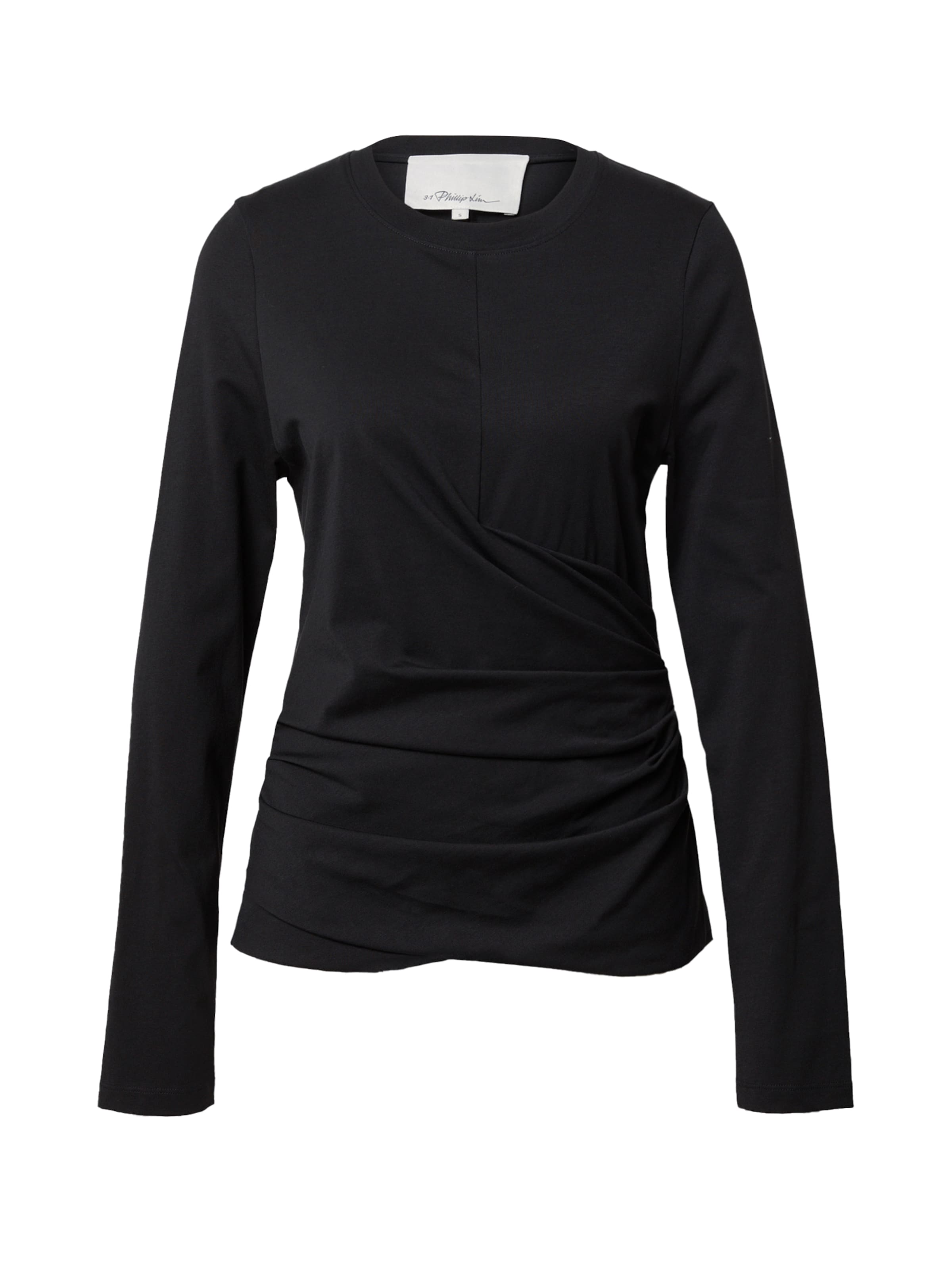3.1 Phillip Lim Shirt in Zwart: voorkant