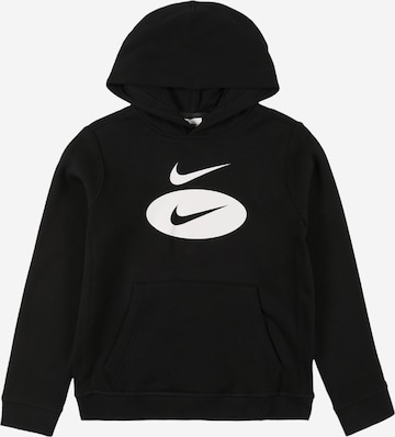 Nike Sportswear Collegepaita värissä musta: edessä