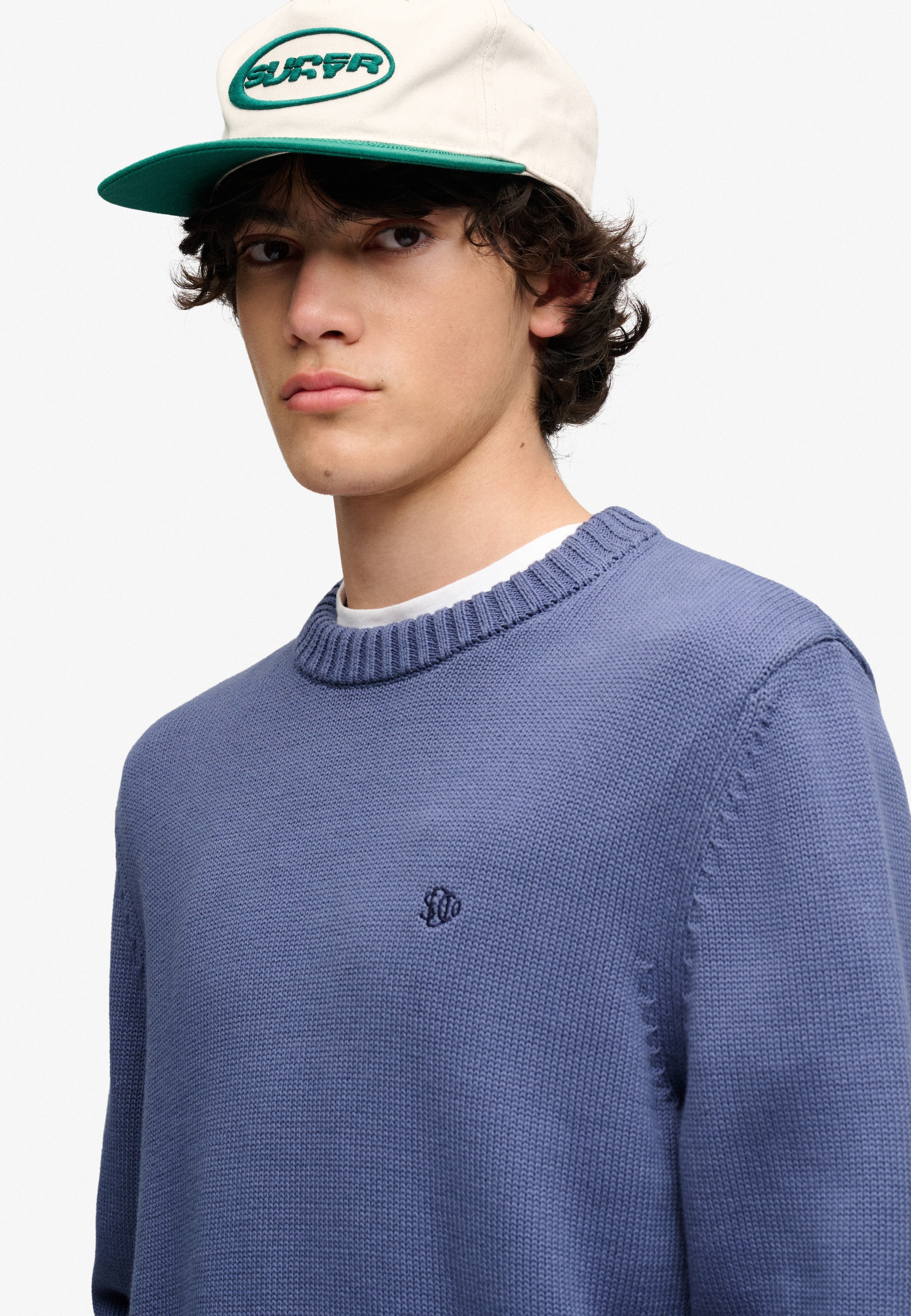 mėlyna Superdry & Co Megztinis