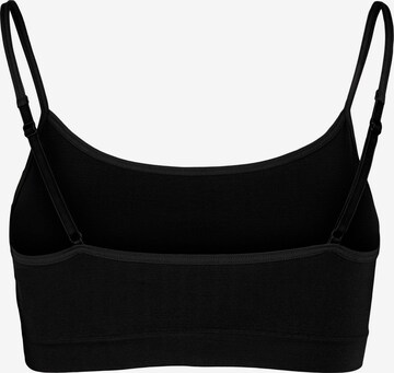 Bustino Reggiseno 'Symmi' di PIECES in nero