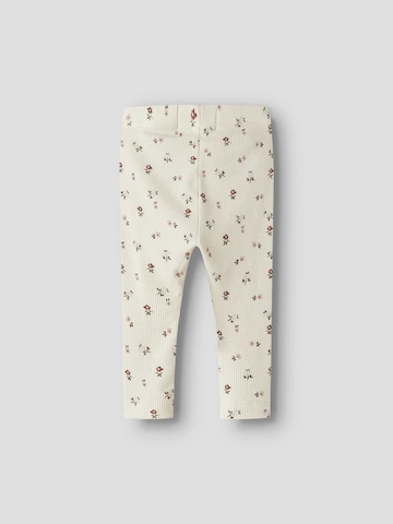 Lil'Atelier Slimfit Leggings 'NBFGAGO' in Beige