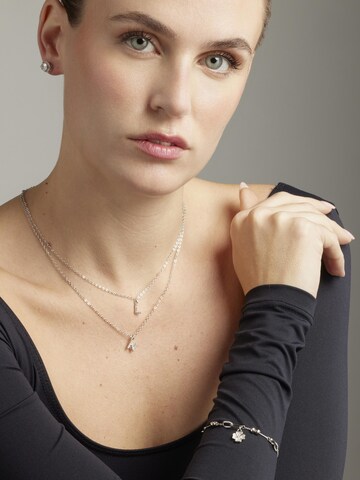 Luxenter Necklace 'Alphabet' in White