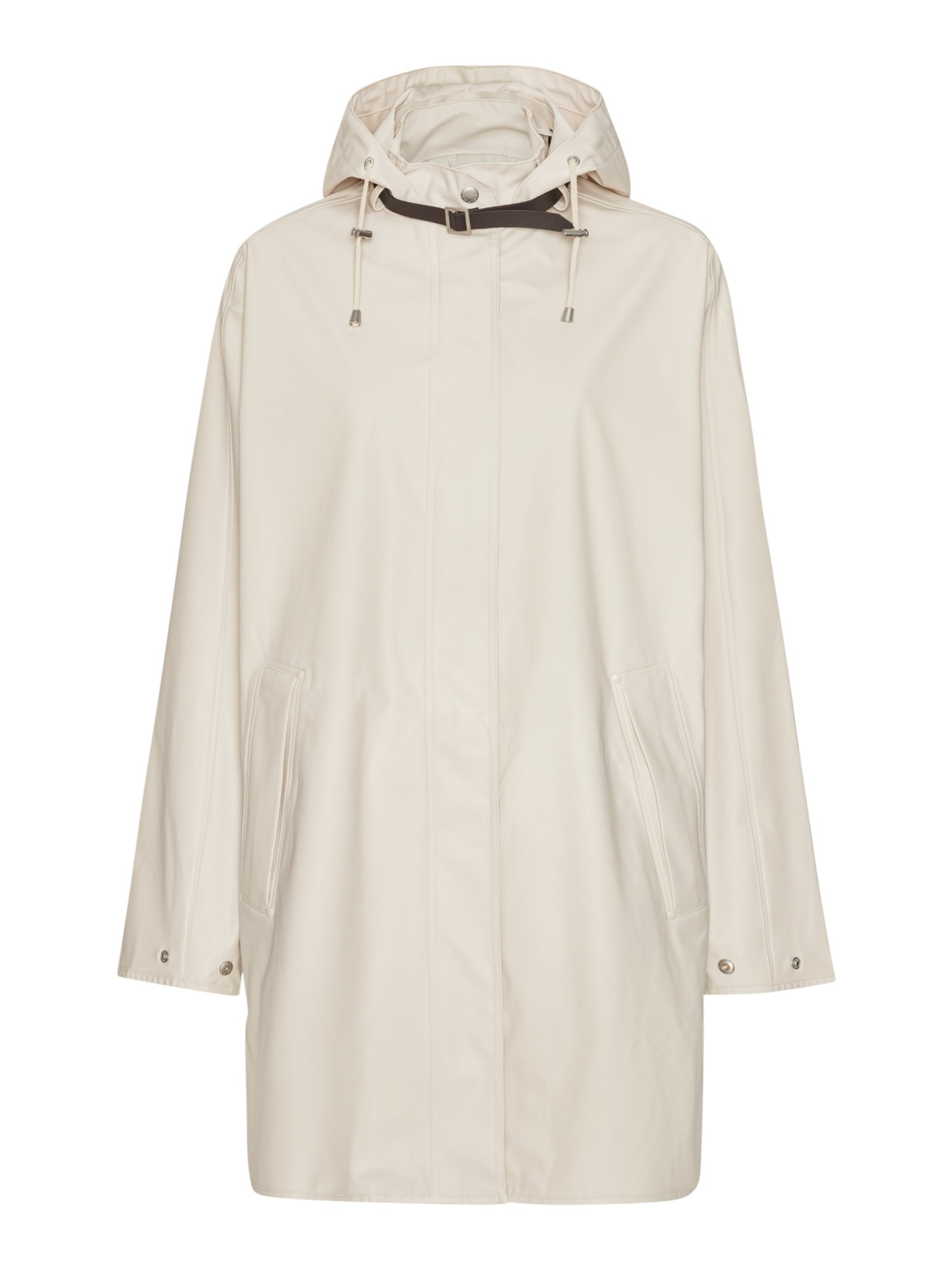 ILSE JACOBSEN Functionele jas 'RAIN151' in Wit: voorkant