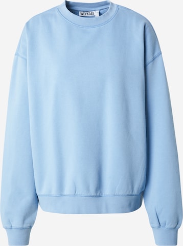 WEEKDAY Свитшот 'Essence Standard' в Синий: спереди