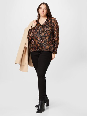 Vero Moda Curve Blúzka - Čierna