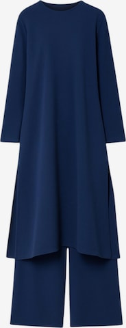 Pantalons de tailleur 'Modest ECE-Set' fashionshowcase en bleu : devant