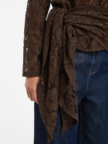 Camicia da donna di Noisy may in marrone