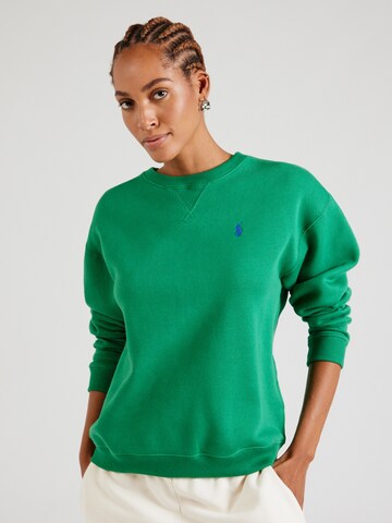 Polo Ralph Lauren - Sudadera en verde: frente